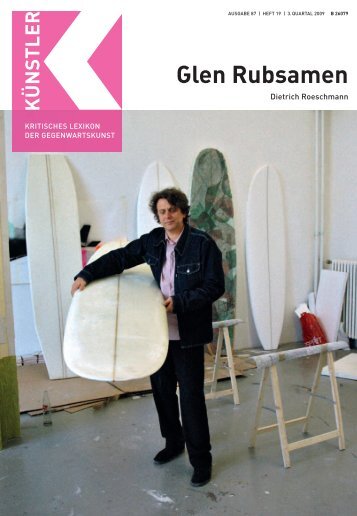 Glen Rubsamen - Zeit Kunstverlag