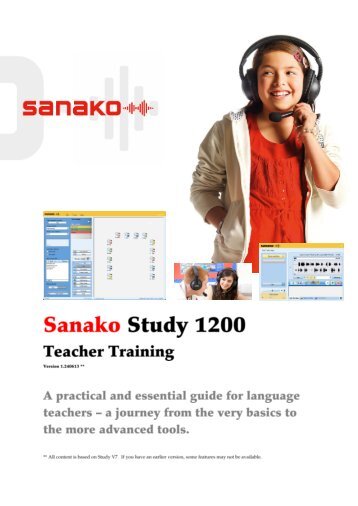 Study 1200 V7 Teacher Training Guide - Sanako