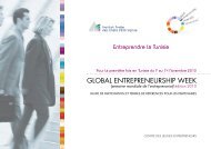 GLOBAL ENTREPRENEURSHIP WEEK - Tunisie industrie