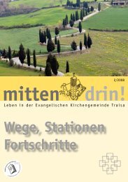 drin! mitten - Evangelische Kirchengemeinde Traisa