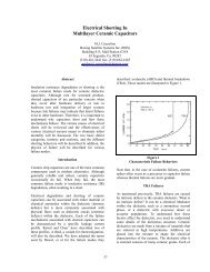 Electrical Shorting In Multilayer Ceramic Capacitors - ECA Digital ...