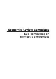 Sub-committee on Domestic Enterprises - Ministry of Trade and ...