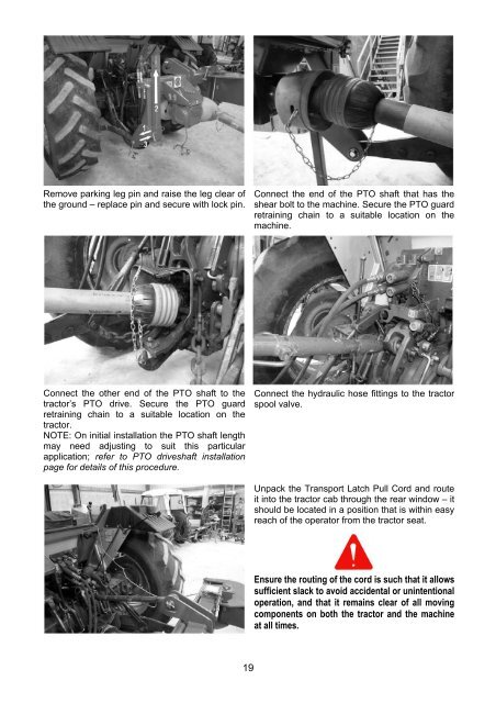 PT Series Operator & Parts Manual - McConnel