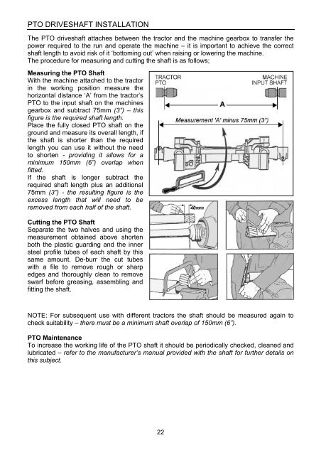 PT Series Operator & Parts Manual - McConnel