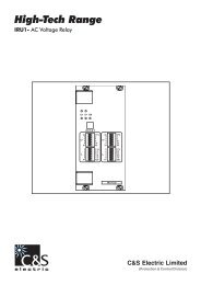 IRU1 - C&S Electric Limited