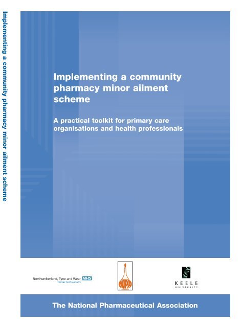 Implementing a community pharmacy minor ailment scheme