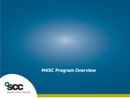 M4SC Program Overview - Supply Chain Council