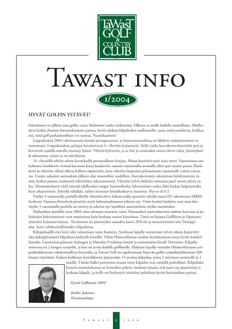 Tawast Info 1/04