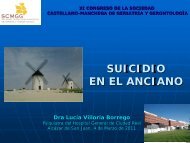 Sucidio en el Anciano - Sociedad Castellano-Manchega de ...