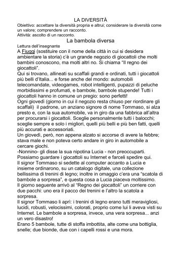 La bambola diversa - La Teca Didattica