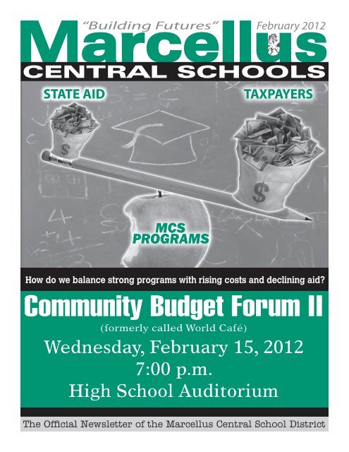 Community Budget Forum II - Marcellus Central School District