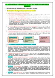 72 â intÃ©gration europÃ©enne et politiques economiques et sociales