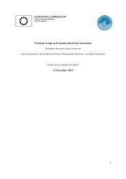 WG ESA Guidance Document no 1 - Havs- och vattenmyndigheten