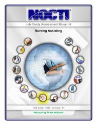 Nursing Assisting - nocti