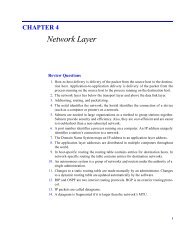 CHAPTER 4 Network Layer