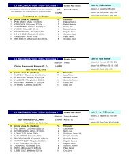 LA RINCONADA / Dom 17-Ene-10, Carrera 1 LA RINCONADA ...