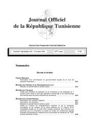 Arrêté du ministre de l'agriculture, des ressources ... - CNUDST