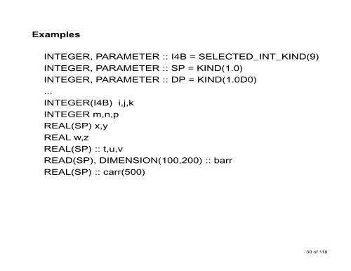 A Brief Introduction to Fortran 77 - Polaris