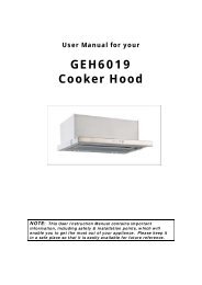 GEH6019 Cooker Hood - Appliances Online