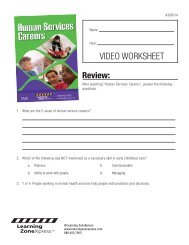 VIDEO WORKSHEET - Learning Zone Express