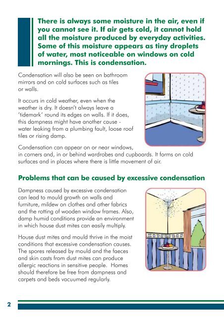 CONDENSATION AND MOULD - Hambleton District Council