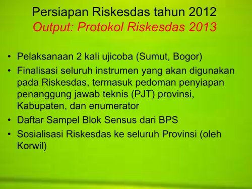 Riset Kesehatan Dasar (Riskesdas) tahun 2013 (PDF: 1 MB)