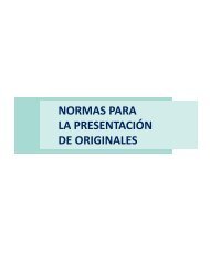 NORMAS PARA LA PRESENTACIÃN DE ORIGINALES - ComisiÃ³n ...