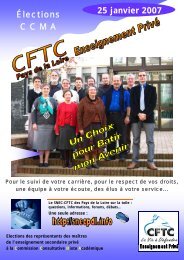 Profession de foi CCMA