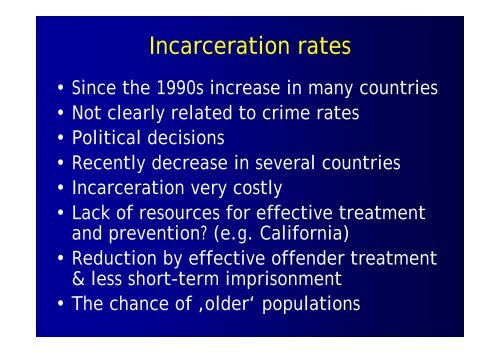 What Works in Reducing Reoffending: A Global Perspective