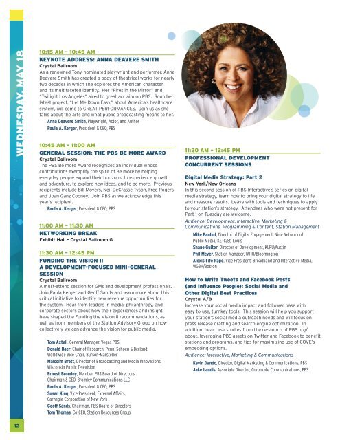 conference program brochure - PBS