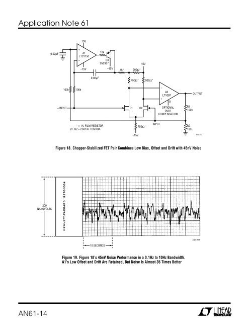 AN61-1 Application Note 61 August 1994 Practical Circuitry for ...