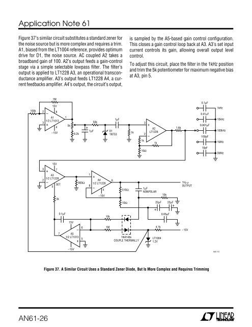 AN61-1 Application Note 61 August 1994 Practical Circuitry for ...