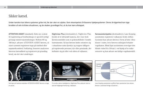 E-Klasse sedan og stationcar.