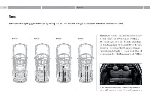 E-Klasse sedan og stationcar.