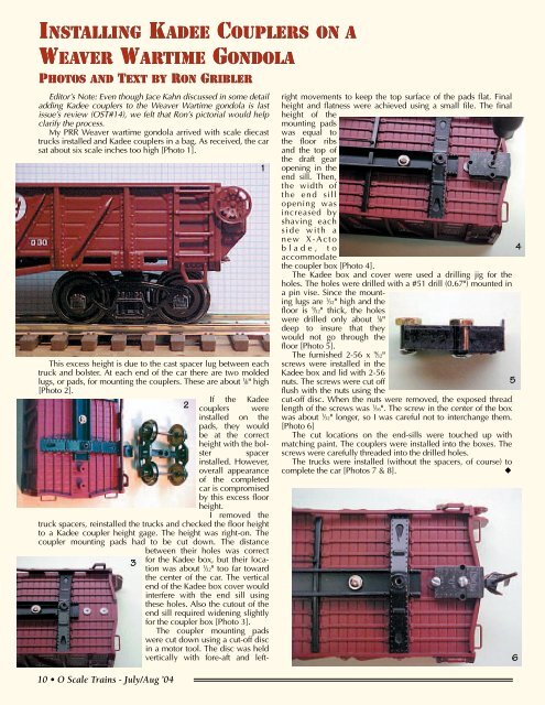 Scale - O Scale Trains Magazine Online