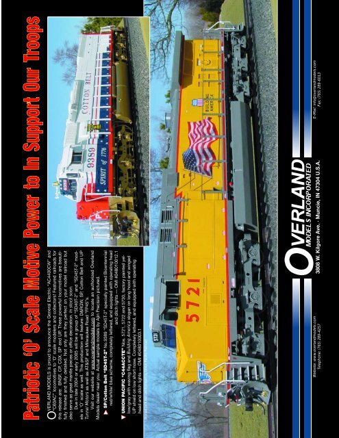 Scale - O Scale Trains Magazine Online