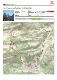 Mountainbike Au-Schoppernau Rund um die Mittagsfluh