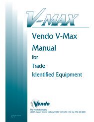 V-Max Trade Manual (Whole) - Vendo