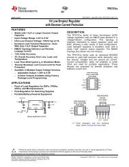 1A Low-Dropout Regulator with Reverse Current ... - Kamami.pl