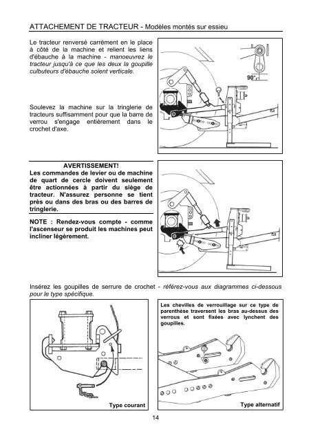 PA5570 - 7070T Series French Operator Manual - McConnel