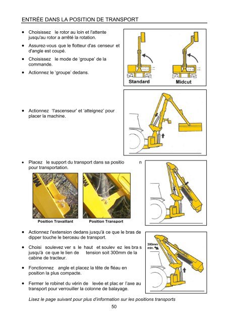 PA5570 - 7070T Series French Operator Manual - McConnel