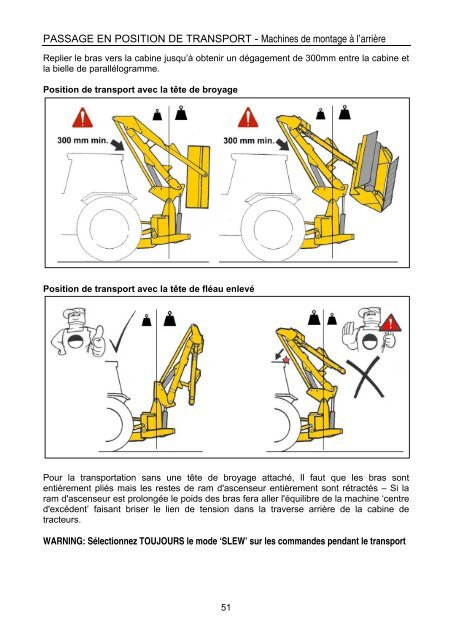 PA5570 - 7070T Series French Operator Manual - McConnel