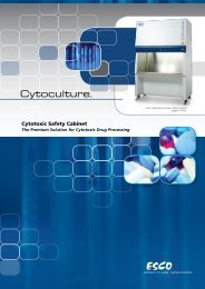 Cytoculture Cytotoxic Safety Cabinet - Esco