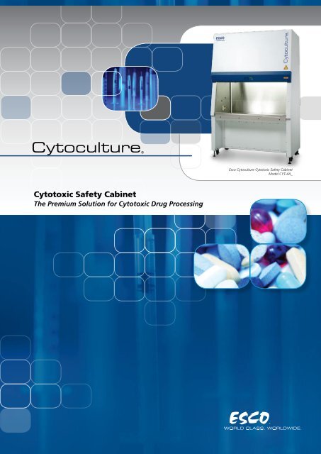 Cytoculture Cytotoxic Safety Cabinet - Esco