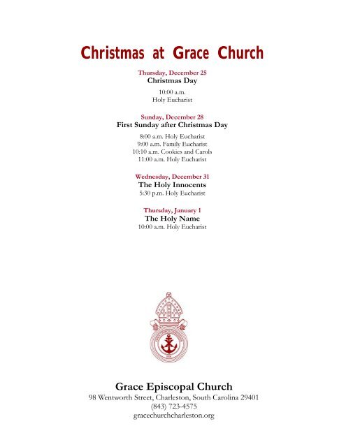 Christmas Eve 11:00 - Grace Episcopal Church