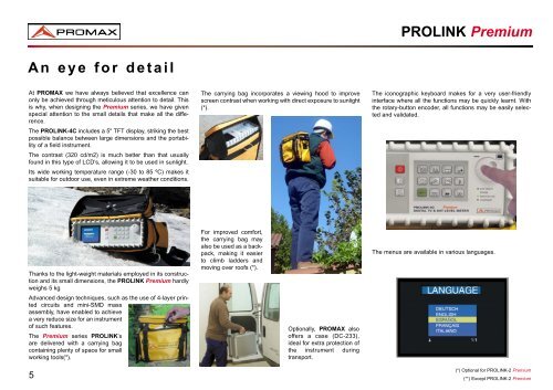 Promax Prolink 4C Premium - CN Rood