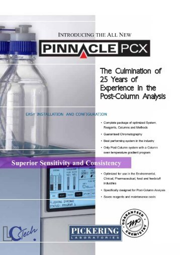 Pinnacle PCX - ARC Sciences