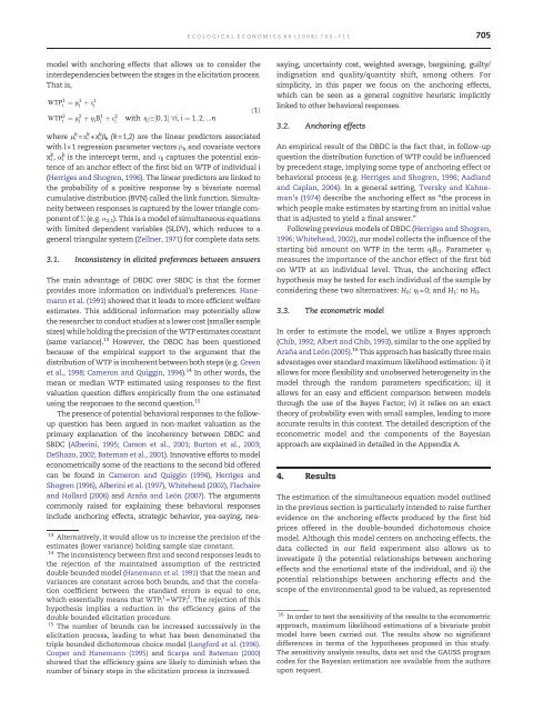 Do emotions matter? Coherent preferences under anchoring and ...