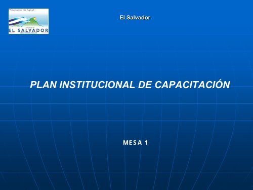 El Salvador - Observatorio de Recursos Humanos en Salud