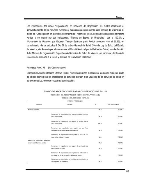 informe del resultado de la fiscalización superior de la cuenta ...